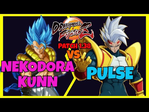 DBFZ - NEKODORAKUNN vs PULSE gameplays (Gogeta Blue, Beerus, Janemba vs Baby 2, Vegito, Trunks)