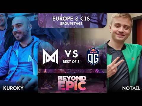 OG vs Nigma Game 3 (BO3) | Beyond Epic EU & CIS