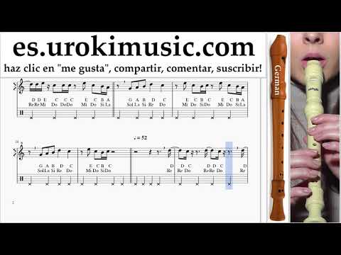 Como Tocar flauta dulce G. Meghan Trainor - Let You Be Right Tablatura um-ih927