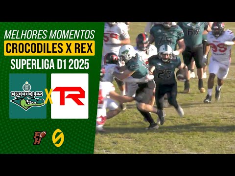 CORITIBA CROCODILES X T-REX | SUPERLIGA FA D1 2025 | Melhores Momentos