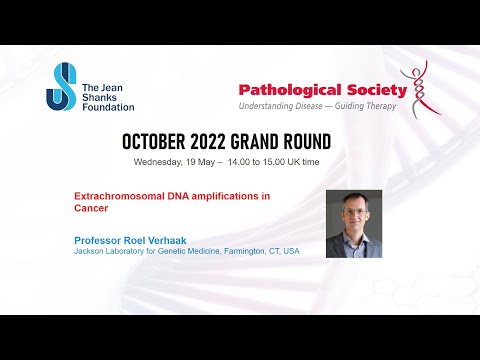 Pathology Grand Rounds October2022- Sponsored by Path Soc & The Jean Shanks Foundation