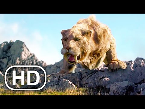 10,000 BC Mammoth Vs Sabertooth Fight Scene 4K ULTRA HD - Far Cry Primal