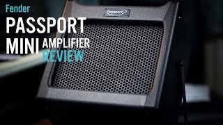 Video thumbnail for Fender Passport Mini Portable Amplifier Review by Matt Keil