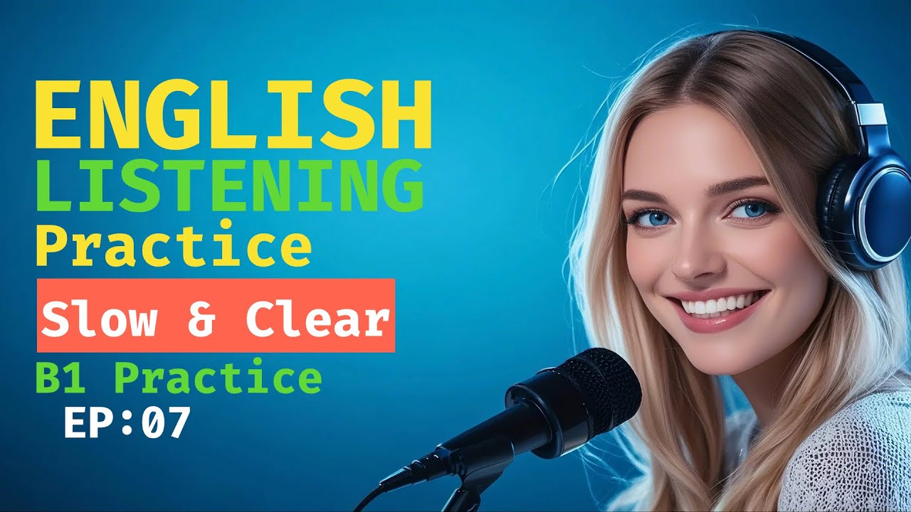 B1 English Listening Practice｜Speak English Fluently｜Learn to Speak English Easily and Fluently