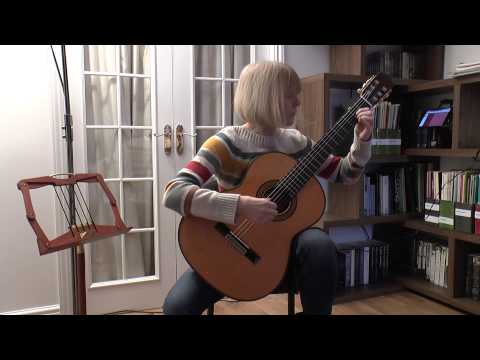 Selina Copley - Bernabe M10 Cedar Guitar