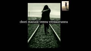 VIJANATHAYILL SONG 💓WHATSAPP STATUS #songs #malayalam #manjuwarrier#statusvideo