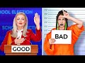 GOOD STUDENT vs BAD STUDENT || Funny Situations At School by 123 GO!