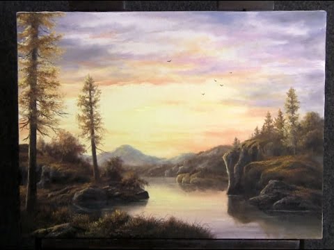 Paint with Kevin Hill - Sunset Lake