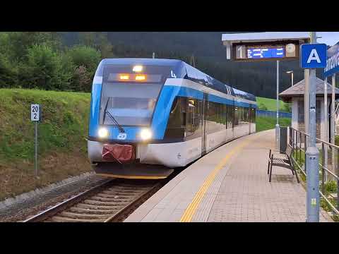 Pociąg Kończy Bieg [#98] Sp 1419 - Stadler GTW 2/6 ČD 848 004