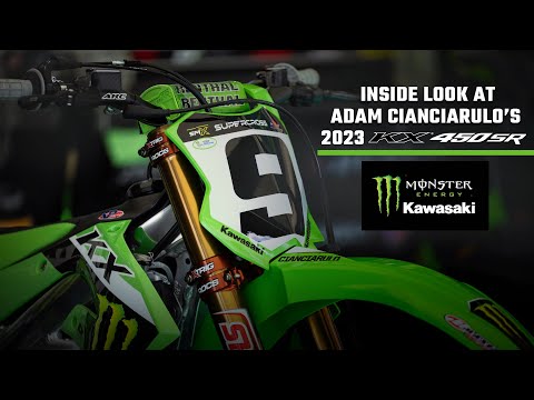 Inside Look | 2023 Monster Energy Kawasaki KX450SR Supercross Race Bike