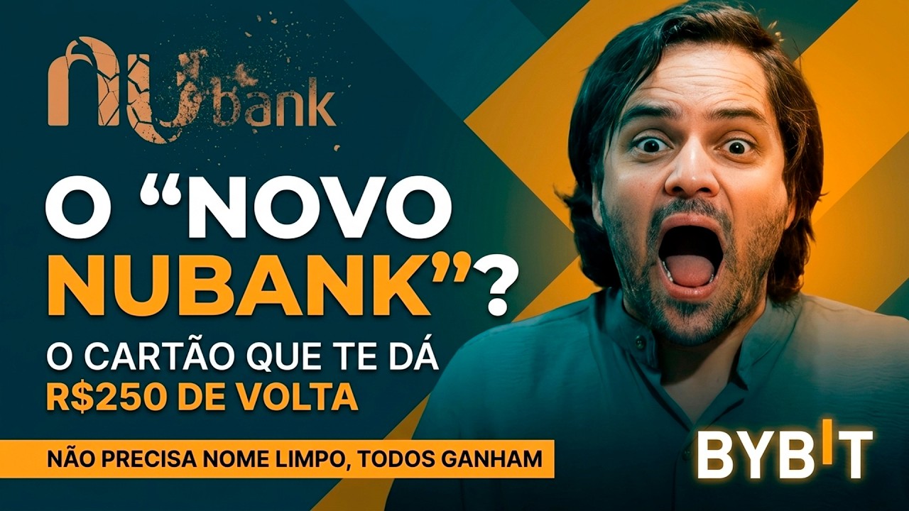 🚨 URGENTE  Bybit Liberou R$250 de Cashback PRA QUEBRAR O NUBANK!