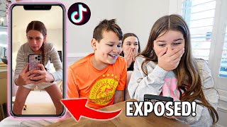 REACTING TO OUR OLDER SISTERS TikToks DRAFTS! *can