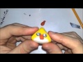 Лепим Angry Birds - желтую птичку из пластики. 