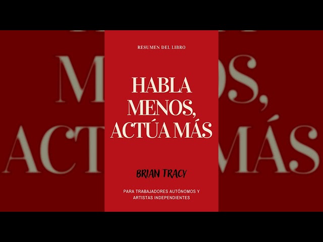 Vídeo relacionado con Habla menos, actúa más (Clave)