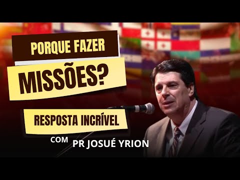 Pr. Josué Yrion - "Missões e o Propósito de Deus – Palavra Impactante " - desvendando a Disney