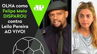 ‘Bos%@ nenhuma’: Felipe Melo dispara e manda recado a Leila Pereira no Palmeiras