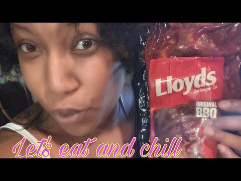 Lloyd's spareribs Mukbang/ eat and chill
