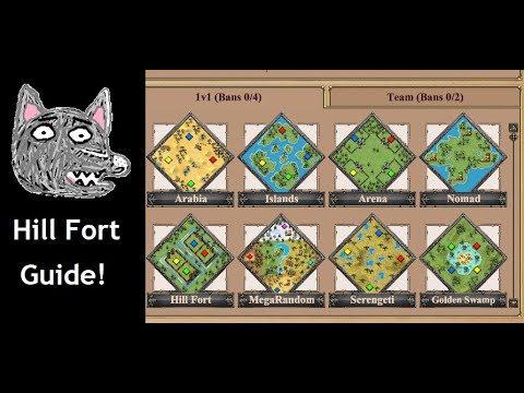 AoE2: DE | Map Guide | Hill Fort