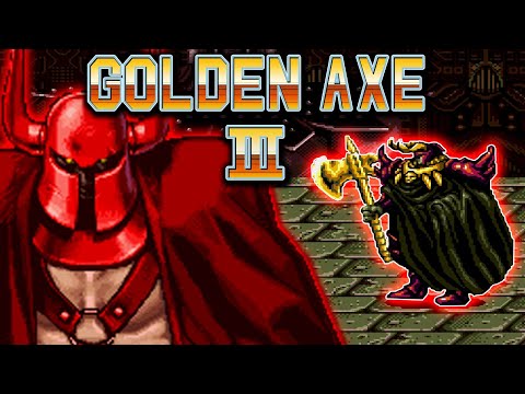 Golden Axe 3 Megadrive Genesis 2 Players Walkthrough Lets Play HD 60 FPS (1993)