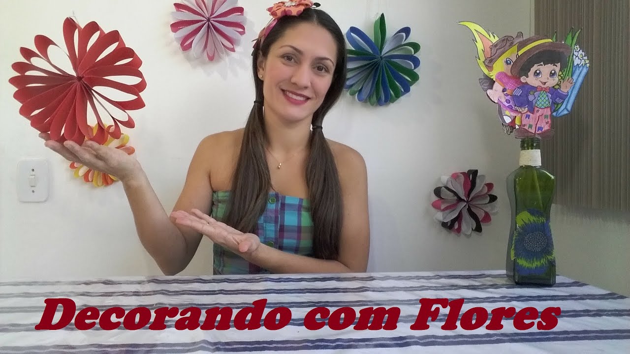 Decore sua Festa Junina com flores!