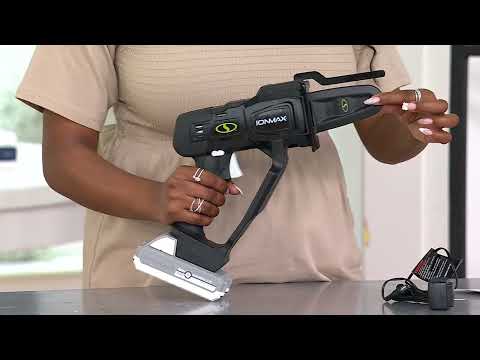 Sun Joe 24v 4" Handheld Chainsaw on QVC