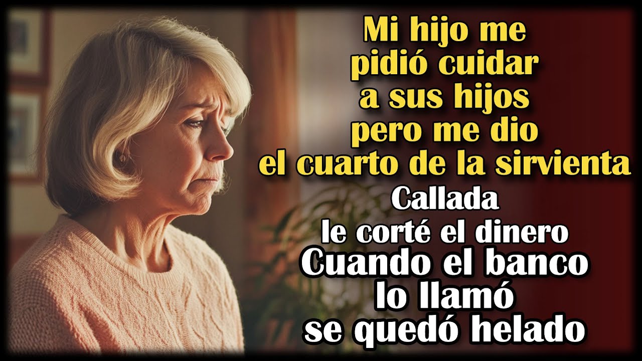 Mi hijo me hizo cuidar a su hijo, pero solo me dejó dormir en el sofá—así que corté el apoyo mensual