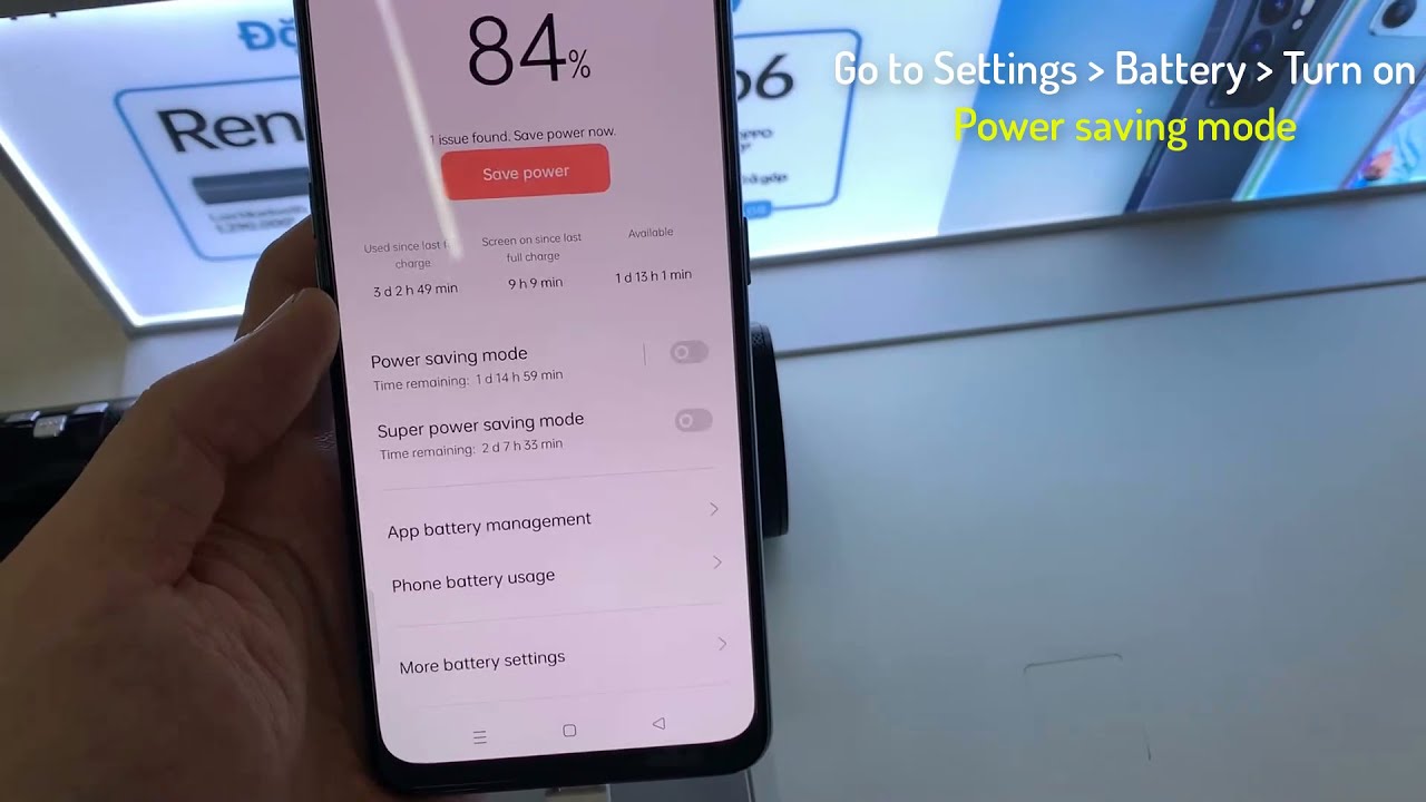 How To Improve Battery Life on OPPO RENO 6
