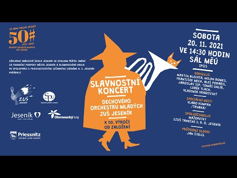 Slavnostní koncert dechového orchestru mladých