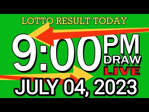 LIVE 9PM LOTTO RESULT TODAY JULY 04, 2023 LOTTO RESULT WINNING NUMBER