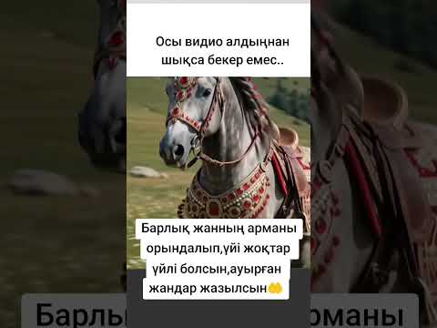 #Жылқы жылы сәтті болсын бәрімізге#