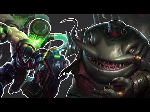 TAHM KENCH and SINGED in the BOT LANE | League of Legends