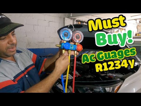 Must get AC gauges ry1234yf    conversion kit r1234yf to r134