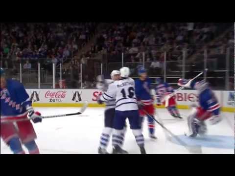 Brown Goal - Leafs 4 vs Rangers 1 - Oct 27th 2011 (HD)