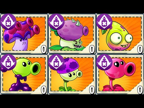 PvZ 2 Mod All POISON Plants LEVEL 1000 Power-Up! vs Dark Ages Final Boss