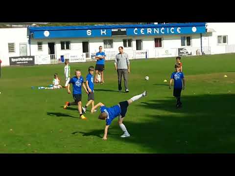 Hokej:Hokejista Joseph jako fotbalista(Slovan Louny-SK Černcice)