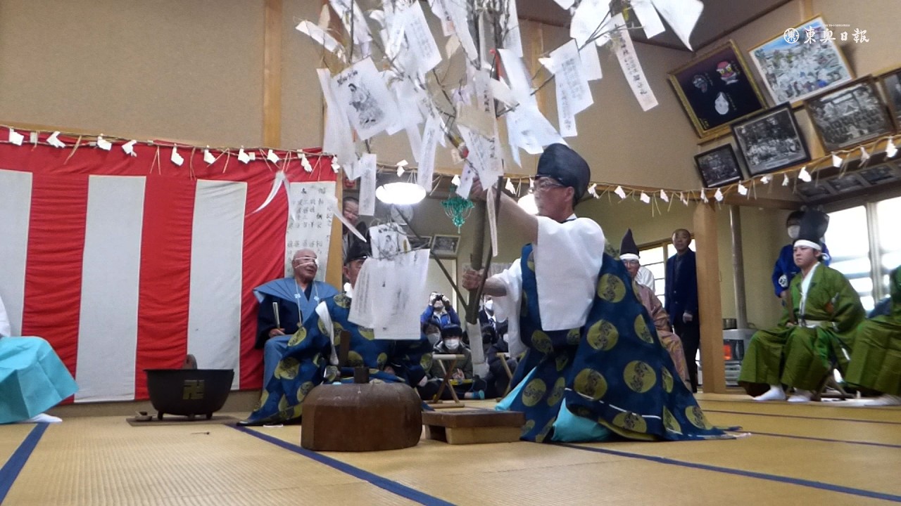 今年の農作物順調・弘前鬼神社七日堂祭