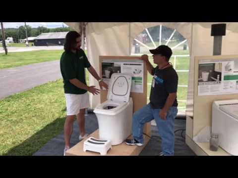 Tiny house incinerator toilet