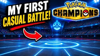 My First Casual Battle in Pokémon Champions