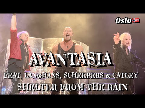 Avantasia feat. Langhans&Scheepers&Catley - Shelter from the Rain @Oslo🇳🇴 July 11, 2022 LIVE HDR 4K