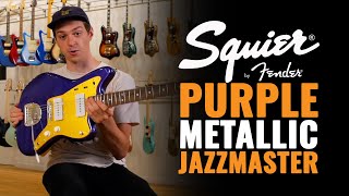Video thumbnail for CME Exclusive Squier Classic Vibe '60s Purple Metallic Jazzmaster | CME Gear Demo | Evan Skorepa by Chicago Music Exchange