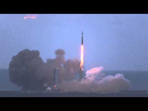 Raw video: Orion's launch from the Vehicle Assembly Building