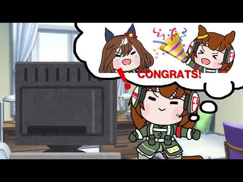 Efforia Celebrating Takeshi's Satsuki Sho Victory