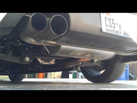 Genesis coupe 2.0T HKS axleback exhaust (HD)
