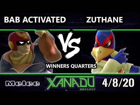 S@X 348 Online Winners Quarters - Bab Activated (Captain Falcon) Vs. Zuthane (Falco) Smash Melee