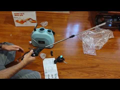 Unboxing and Testing Amazon USB Rechargeable Battery Powered Sprayer