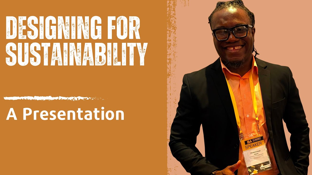 Designing for sustainability - A guide for business analysts