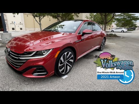 One Minute Walk Around: 2021 Volkswagen Arteon R-Line
