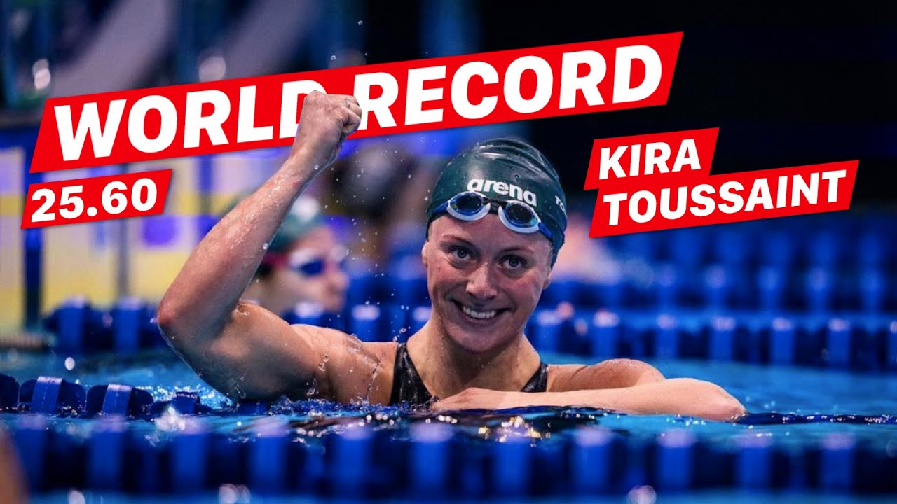 Kira Toussaint 25.60 50m Backstroke World Record | Full Race & Analysis