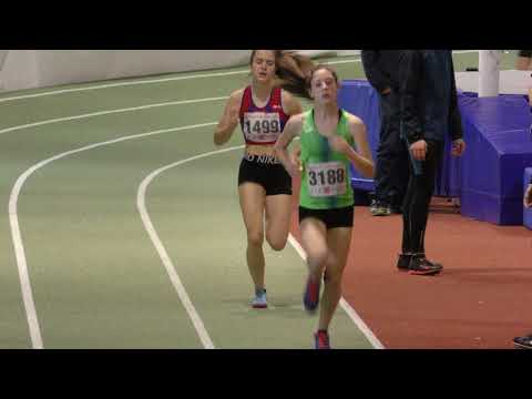 800m [Ž], I. skupina - Dvoransko PH za mlađe juniore i juniorke 2020