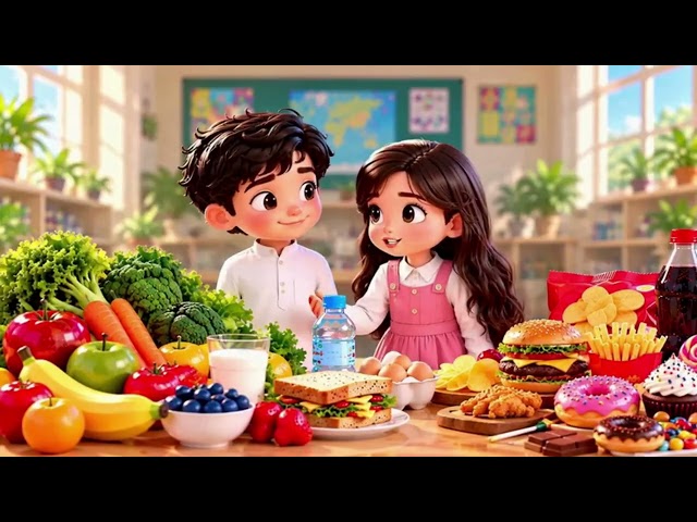 اذاعة الغذاء الصحي للدمج (بنين بنات)